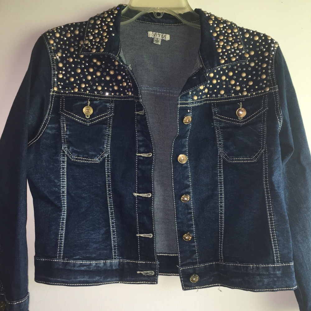 Cropped Denim Jacket